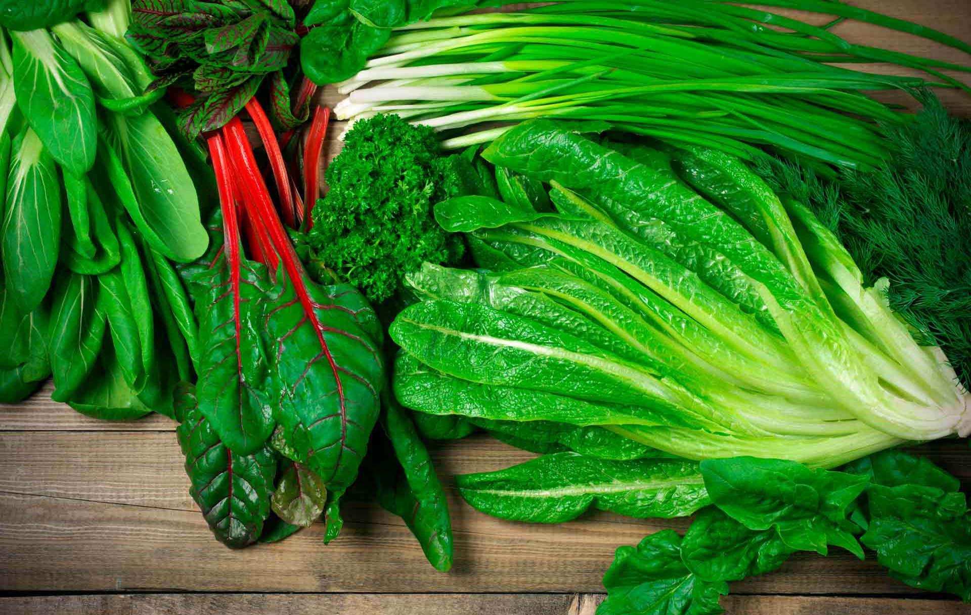 Зелень и листовые овощи