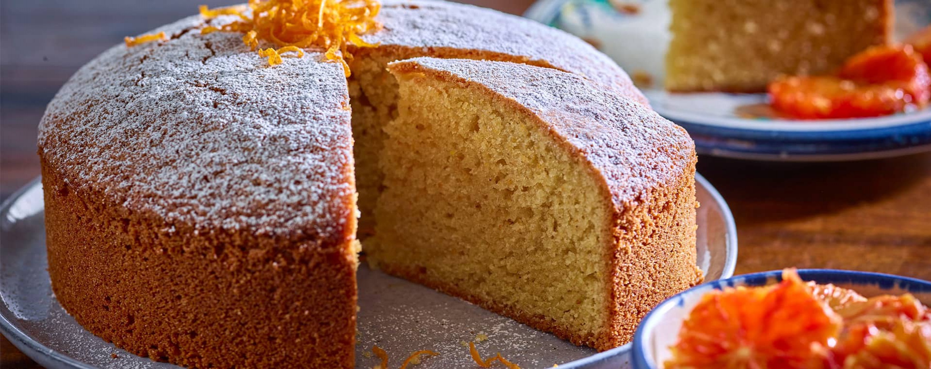 Almond and Orange Olive Oil Cake