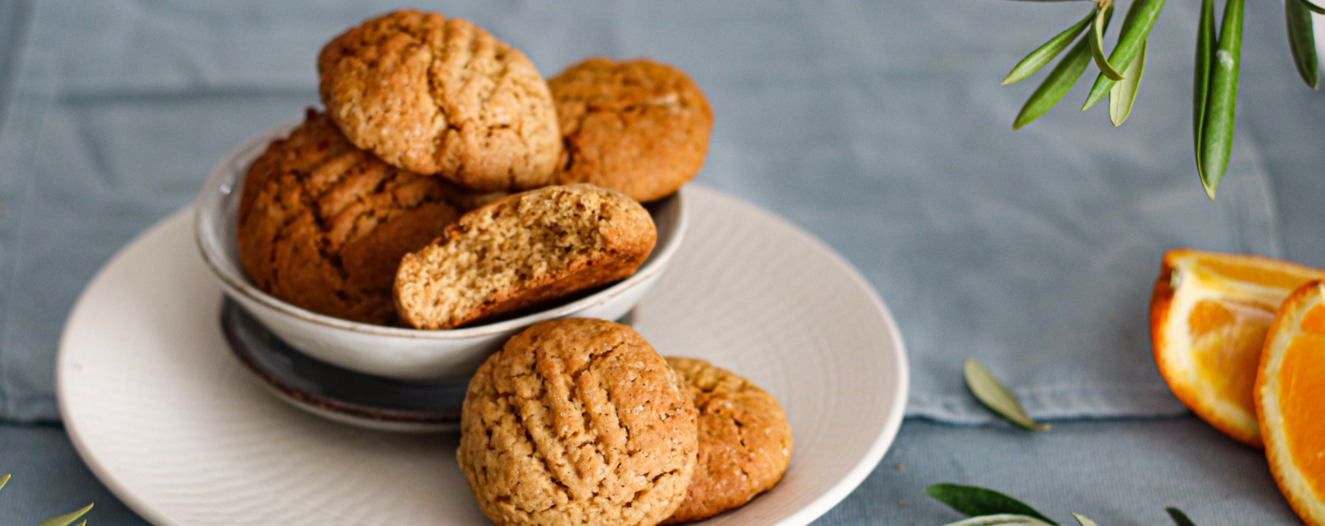 Orange and Olive Oil cookies - La Española Olive Oil